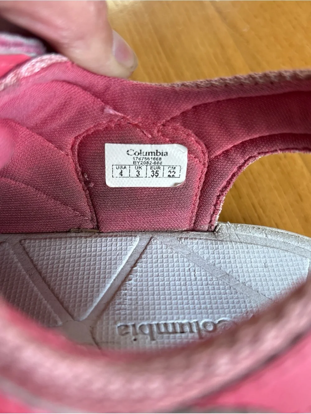 Columbia Techsun Wave Girls' Water-Resistant Fisherman Sandals Pink Size 4